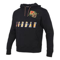 Jordan Logo Print Basketball Hoodie