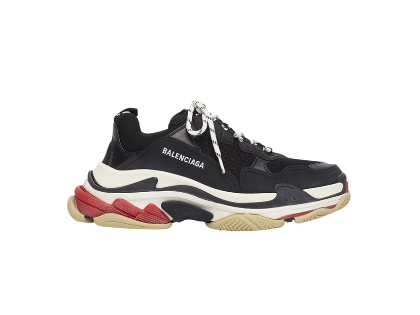 Tenisice i cipele Balenciaga Triple S Black White Red Crna | 533882W09O11000