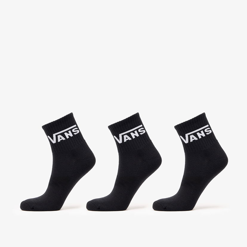 Čarape Vans Classic Half Crew Black Crna | VN000BHXBLK1