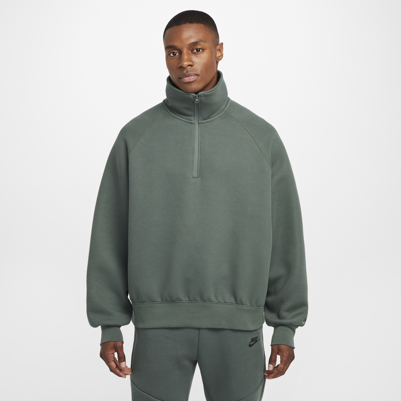 Dukserice Nike Tech Fleece Half Zip Sweatshirt Zelena | FZ7568-338