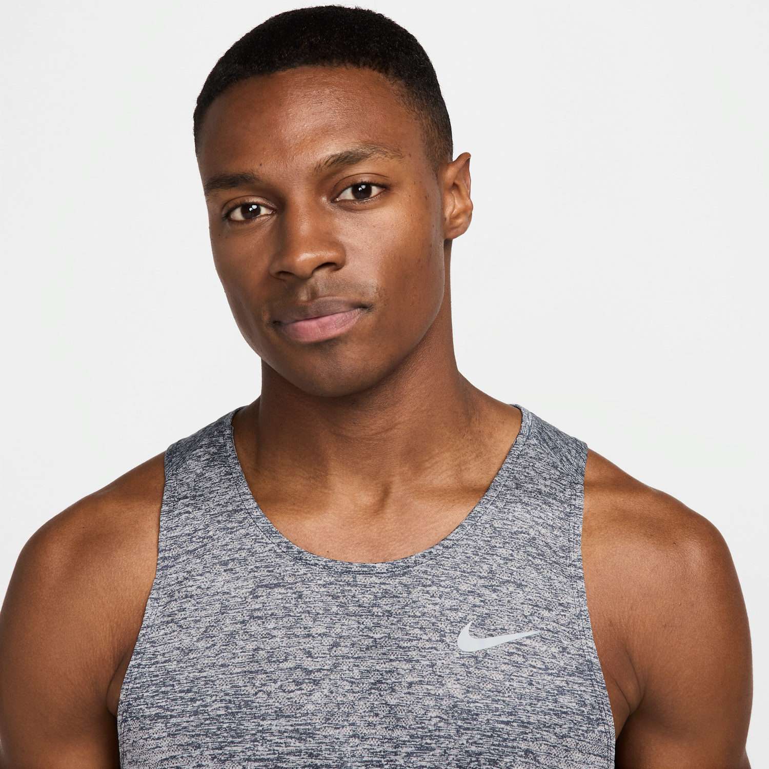 Majica bez rukava Nike Stride Dri-FIT ADV Running Tank Top Siva | HV5210-437, 1