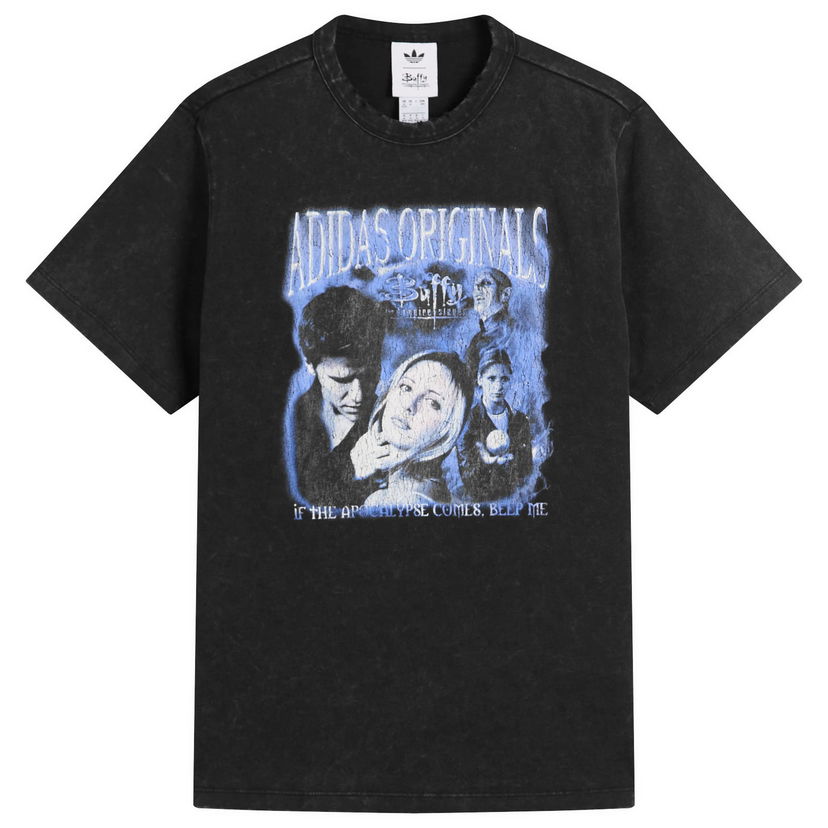 Majica kratkih rukava adidas Originals Buffy the Vampire Slayer Graphic Tee Crna | JX1278