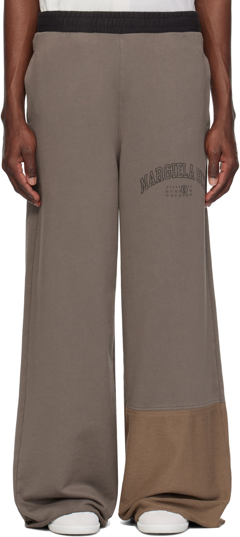 Trenirka Maison Margiela MM6 Maison Margiela Washed Sweatpants Siva | SH0KA0041 MTJ016