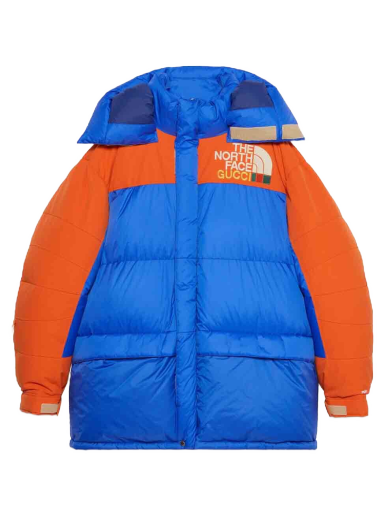 Pernata jakna Gucci The North Face x Down Coat Plava | 663895 XAADJ 4394