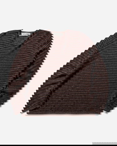 Džemper OUR LEGACY Rigid Popover Sweater Stripe Višebojno | M4253RD 001, 1