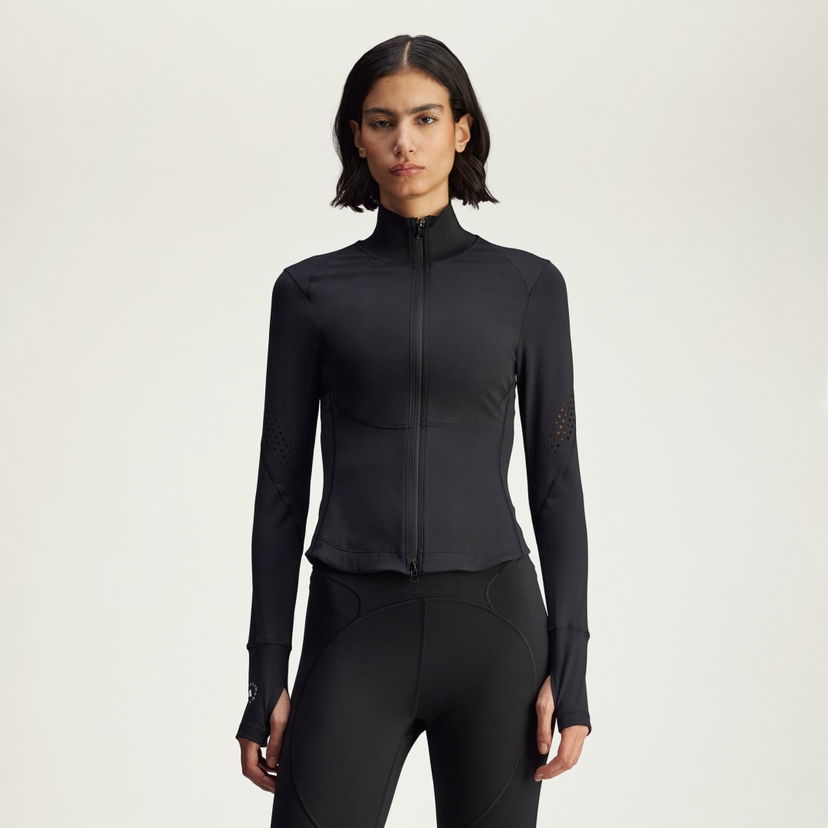 Jakna adidas Performance adidas by Stella McCartney Training Midlayer Crna | JW4551
