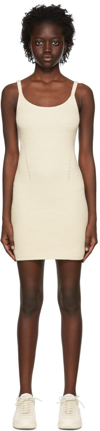 Haljina rag & bone Rag & Bone Organic Cotton Mini Dress Bijela | WAS22S008FG08