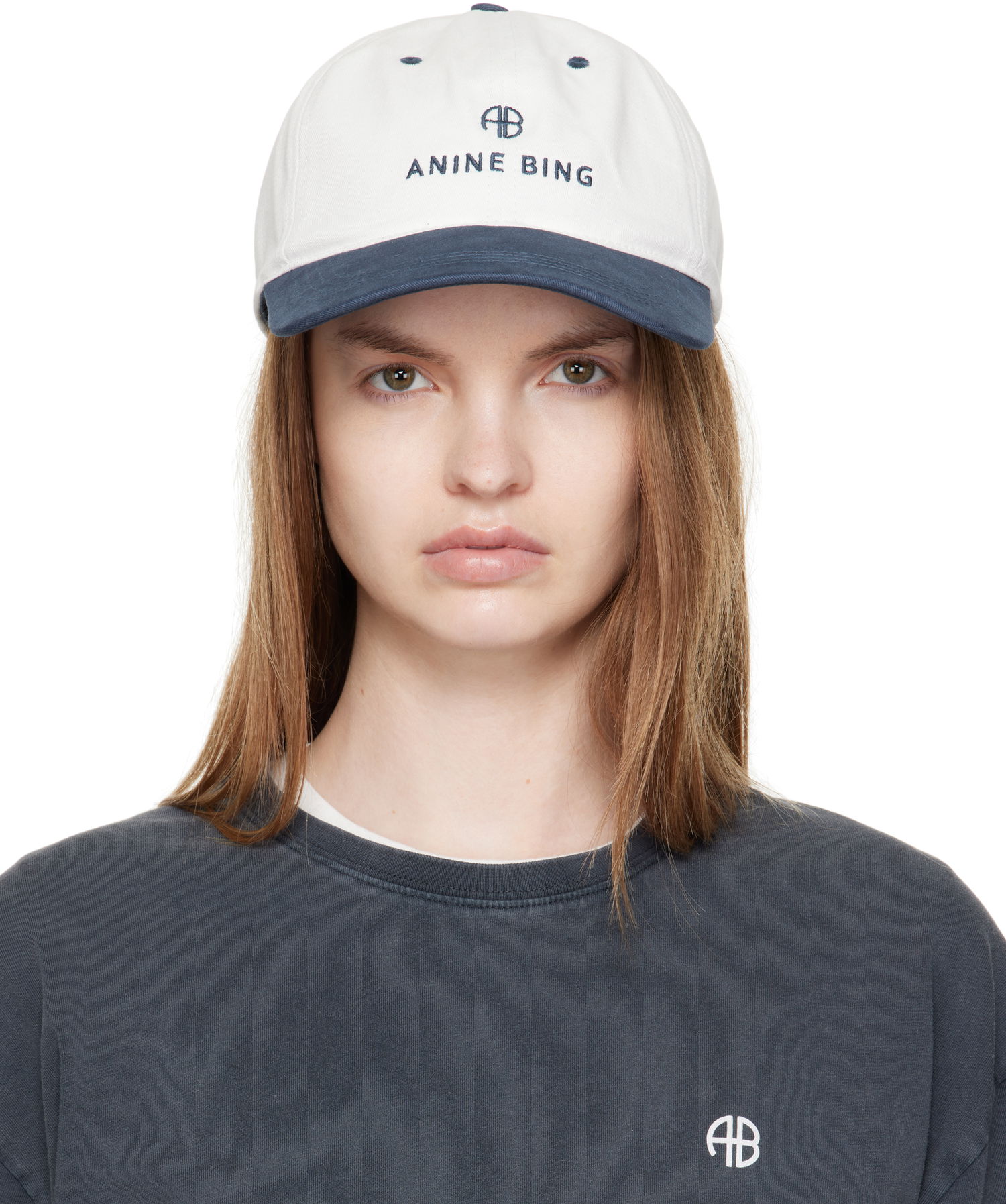 Kapa Anine Bing Anine Bing Jeremy Baseball Cap Bijela | A-12-9084-MTL6, 0