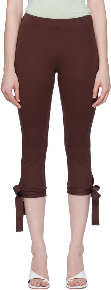 Tajice Miaou Miaou Emma Capri Short Leggings Smeđa | 1052PONCHO, 0