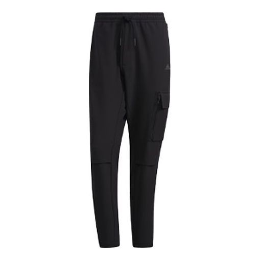 Cargo hlače adidas Originals adidas x Great Wall Crossover Straight Cargo Pants Crna | H23098