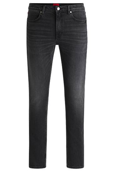 Jeans BOSS Extra-Slim Fit Stretch Denim Jeans Crna | 50530591