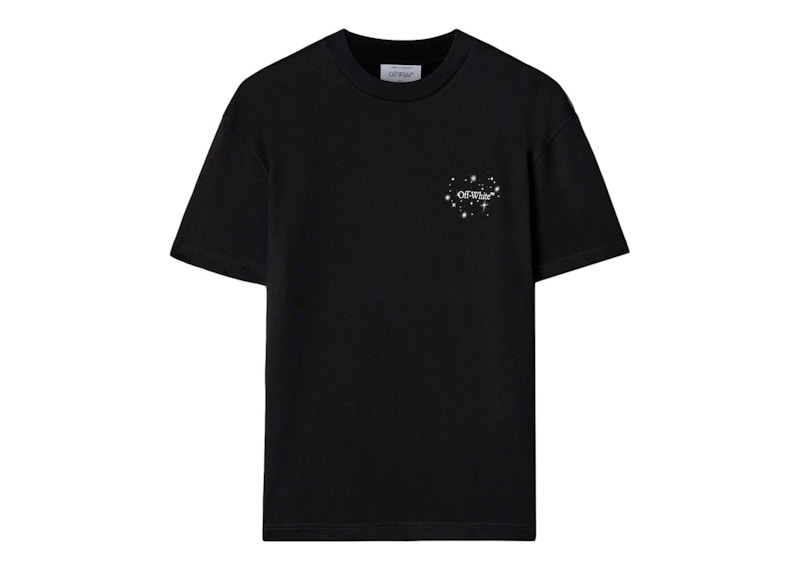 Majica kratkih rukava Off-White Arrows-Motif Short-Sleeve T-Shirt Black Crna | OWAA089F23JER0061001