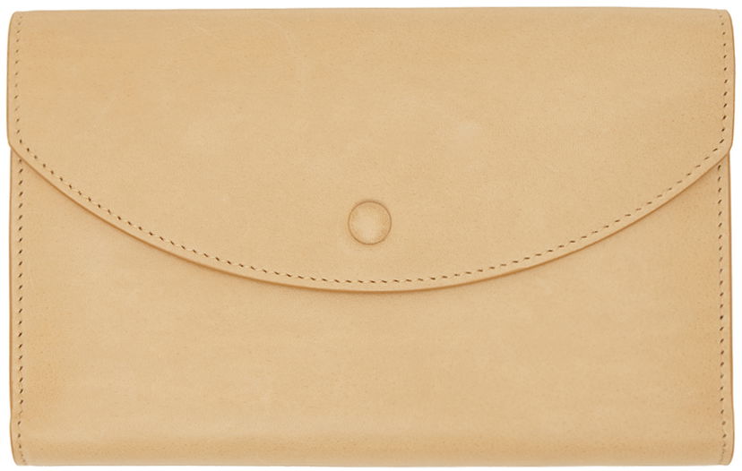 Novčanik The Row Leather Envelope Wallet Bež | W1677-L72