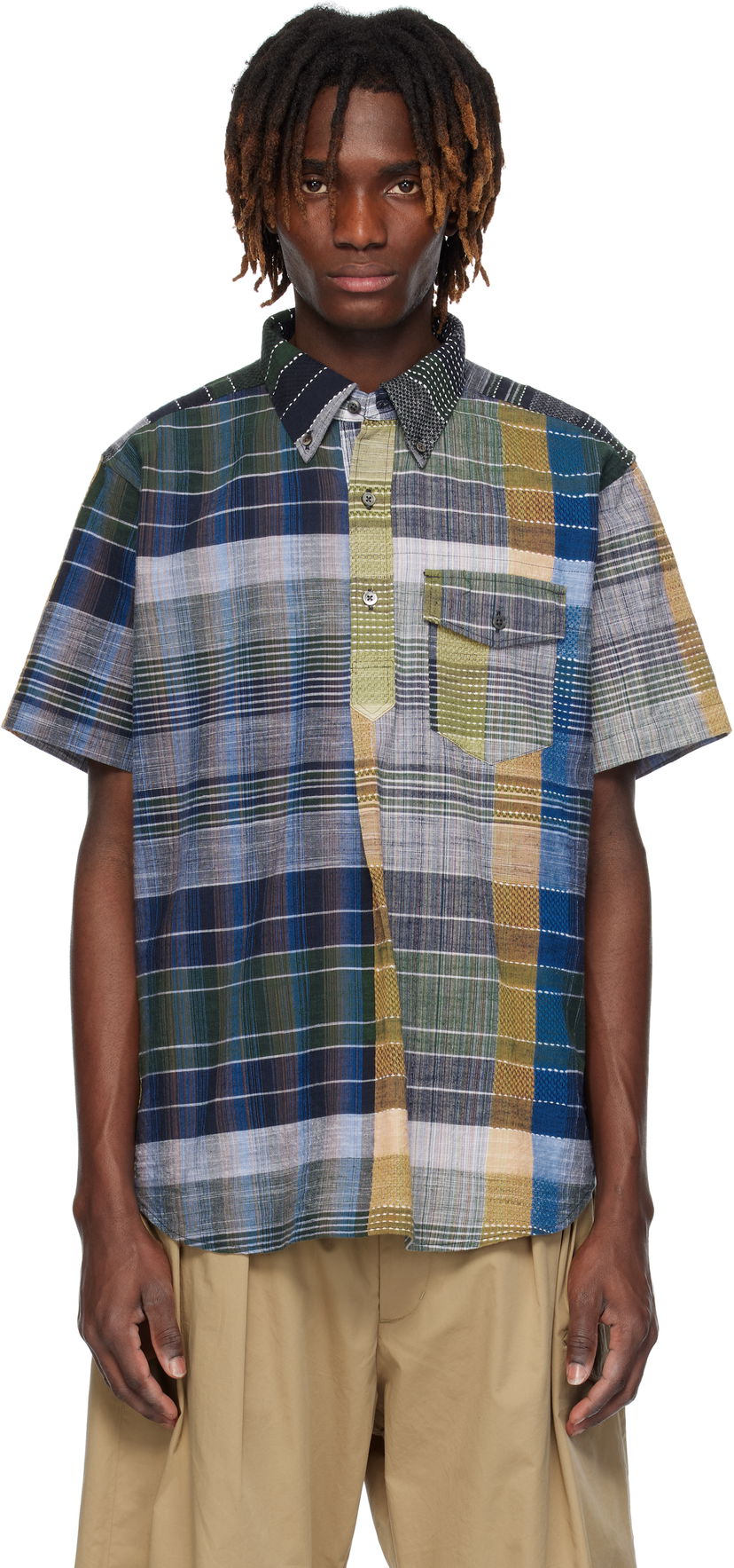 Košulja Engineered Garments Engineered Garments Popover BD Shirt Višebojno | 25S1A003