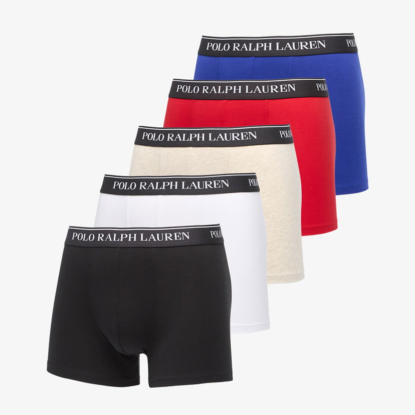Bokserice Polo by Ralph Lauren Polo Ralph Lauren Classic Trunks (5-Pack) Višebojno | 714864292022