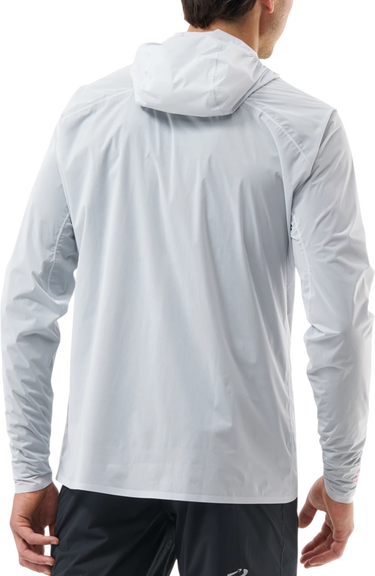 Jakna Compressport Compressport Hurricane Waterproof 10/10 Hooded Jacket Bijela | am00009b1046, 1