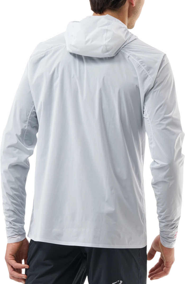 Jakna Compressport Compressport Hurricane Waterproof 10/10 Hooded Jacket Bijela | am00009b1046, 1