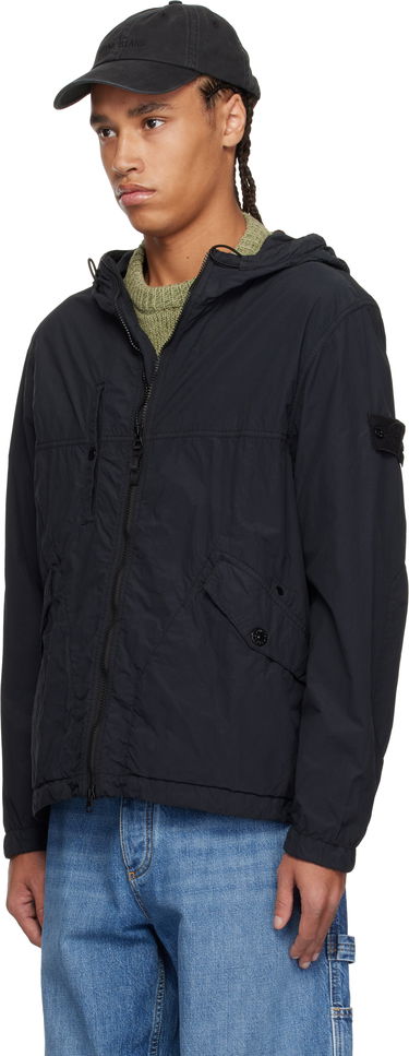 Vjetrovka Stone Island Stone Island Nylon Ghost Jacket Crna | K1S15 4100032 S00F6, 3