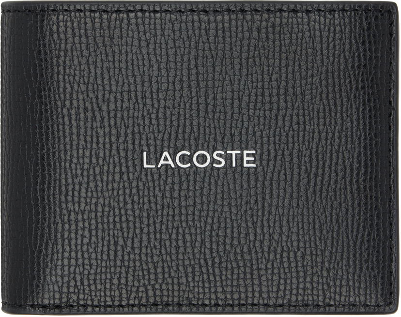 Novčanik Lacoste Printed-Logo Wallet Crna | NH5052OI_000