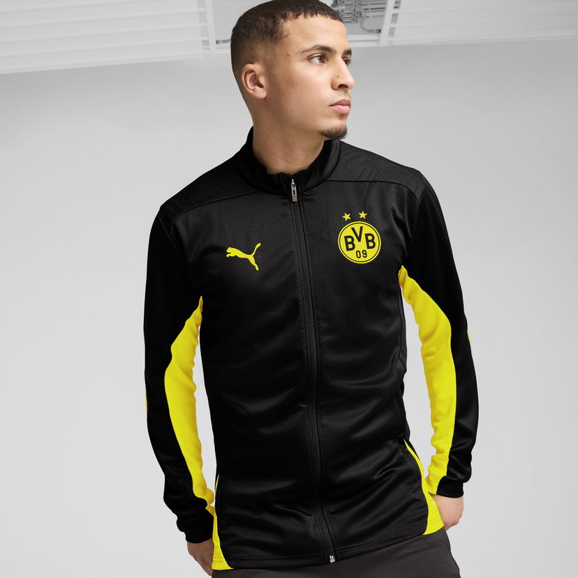 Vjetrovka Puma Borussia Dortmund Men's Training Jacket Crna | 777615_02