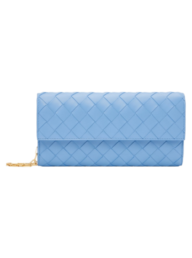 Novčanik Bottega Veneta Chain Wallet Plava | 741892 VCPP3