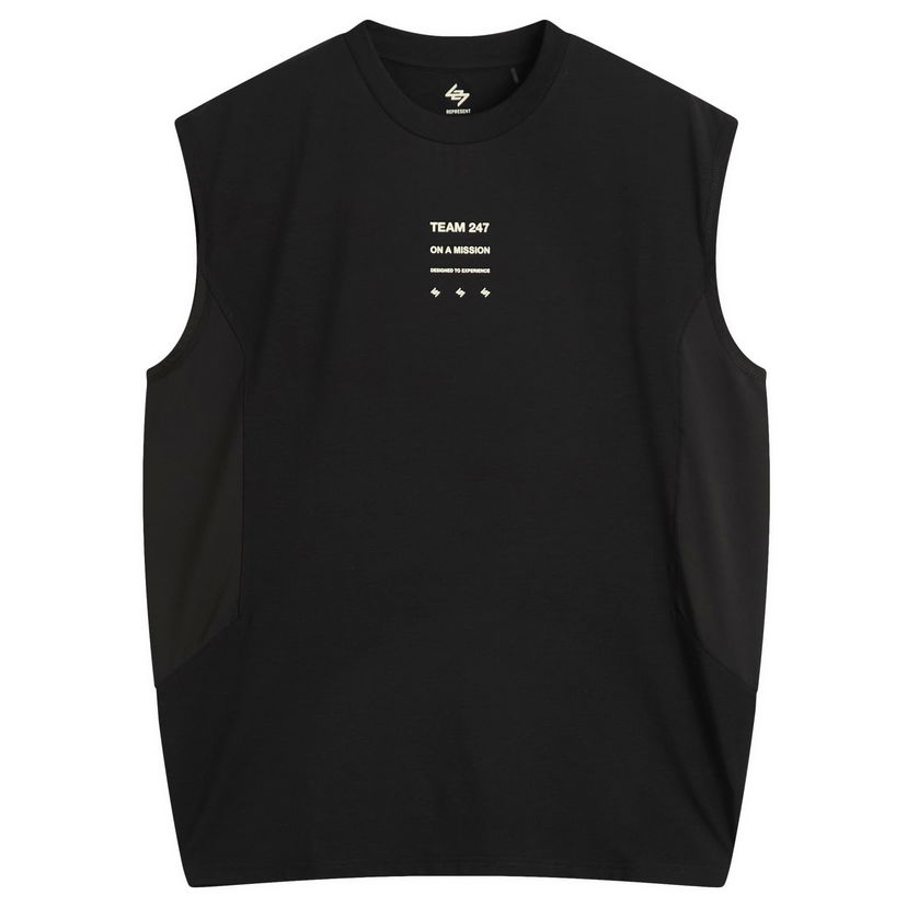 Majica kratkih rukava Represent Clo 247 Uprising Tank T-Shirt Crna | 247M100030-01