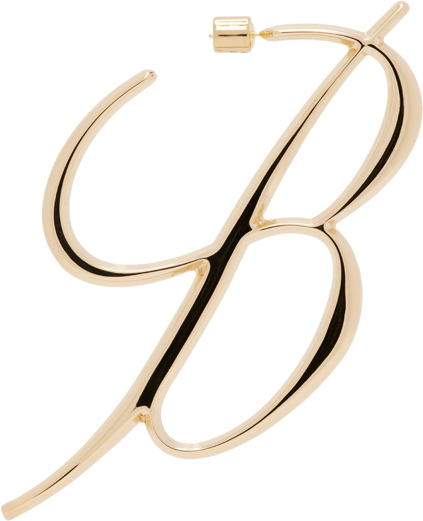 Naušnice Blumarine Monogram Single Earring Metalik | A422W298A