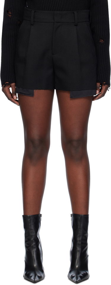 Kratke hlače We11done We11done Layered Shorts Crna | WD-PT0-24-201-M-BK, 0