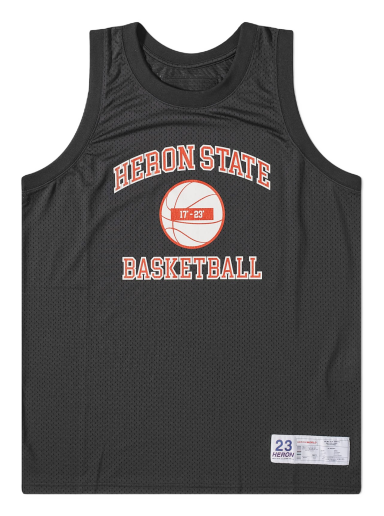 Majica bez rukava HERON PRESTON 23 Basketball Tank Top Crna | HMVO001S23JER0011025