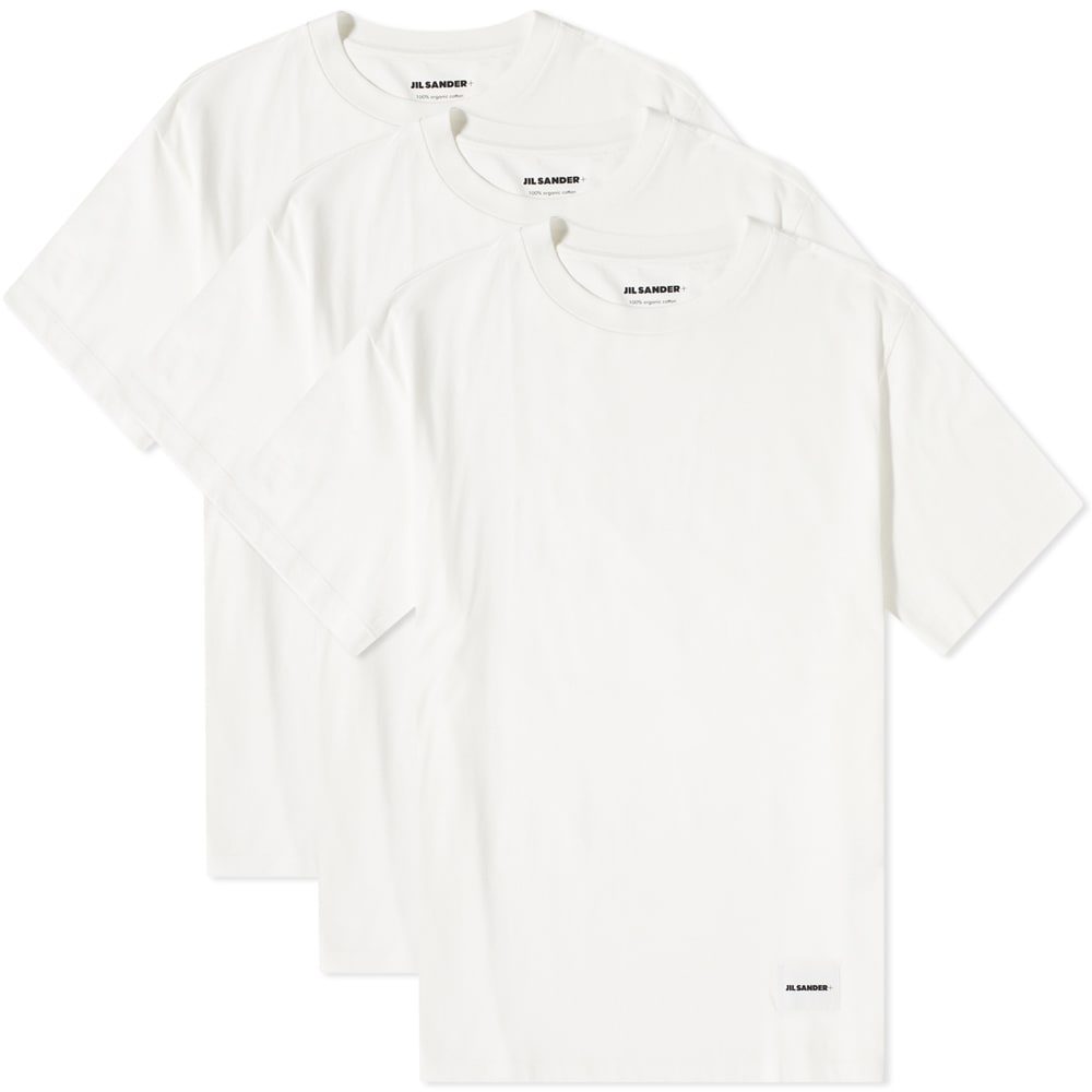 Majica kratkih rukava Jil Sander 3 Pack Tee Bijela | J47GC0001-J45048-100, 0