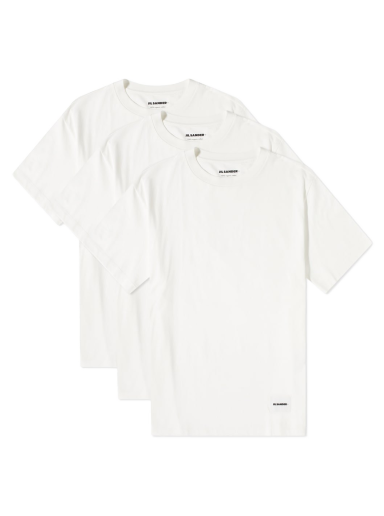 Majica kratkih rukava Jil Sander 3 Pack Tee Bijela | J47GC0001-J45048-100