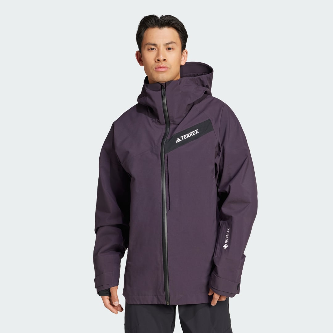 Vjetrovka adidas Performance Terrex Techrock 3L GORE-TEX C-Knit Ljubičasta | IT3208, 1