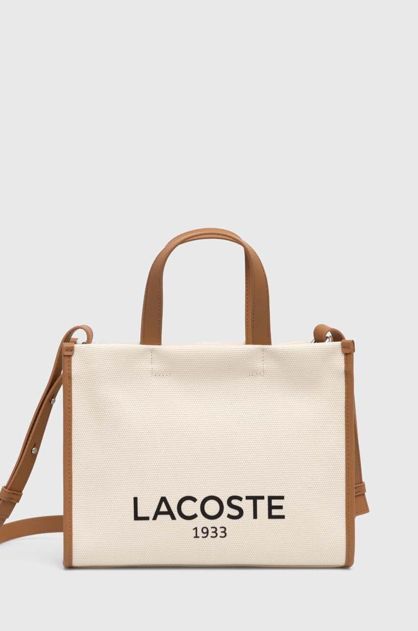 Tote bag Lacoste Lacoste Small Tote Bag Bijela | NF4641TD