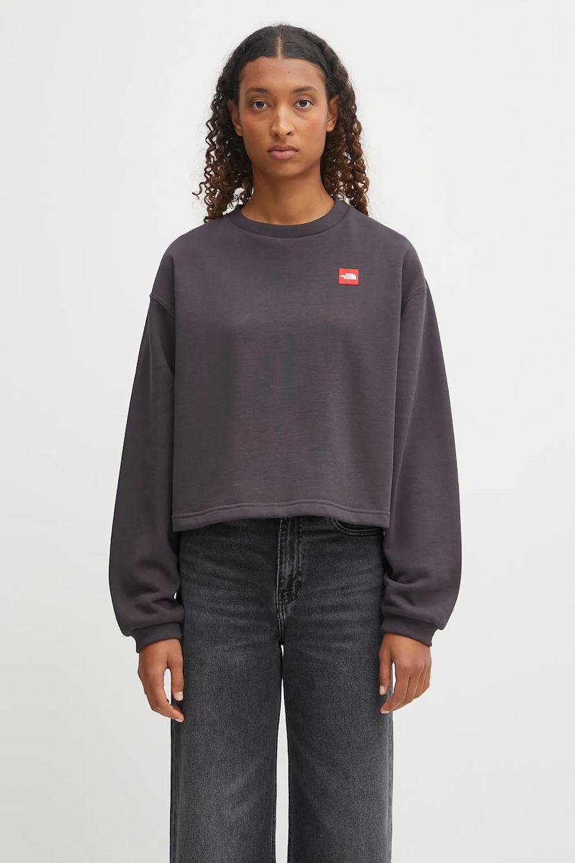 Dukserice The North Face The North Face Redbox Cropped Sweatshirt Siva | NF0A8EFY0SA1