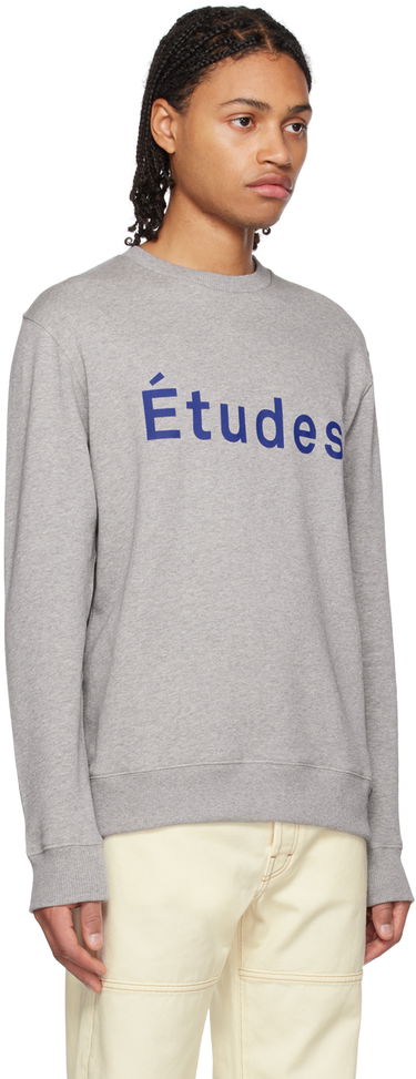 Džemper Études Story 'Études' Sweatshirt Siva | C00ME200A02282, 4