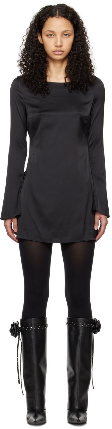 Haljina GUIZIO Guizio Lleo Mini Dress Crna | R24411W022