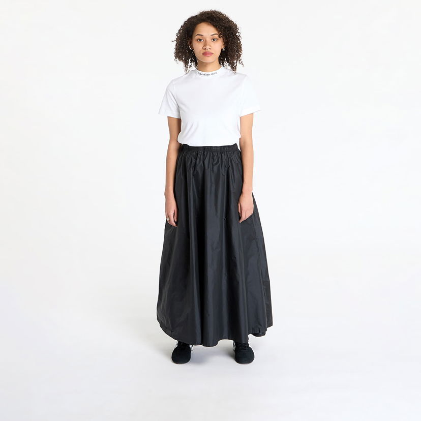 Suknja adidas Originals adidas Premium Essentials Woven Maxi Skirt Crna | JD4794