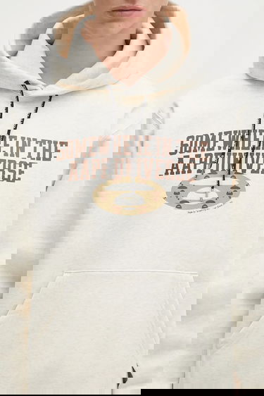 Dukserice AAPE by A Bathing Ape AAPE Basic Hoodie with Print Bijela | AAPSWMB342XAN, 4