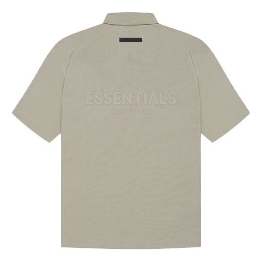 Polo majica Fear of God Essentials SS21 Polo Bež | FOG-SS21-583