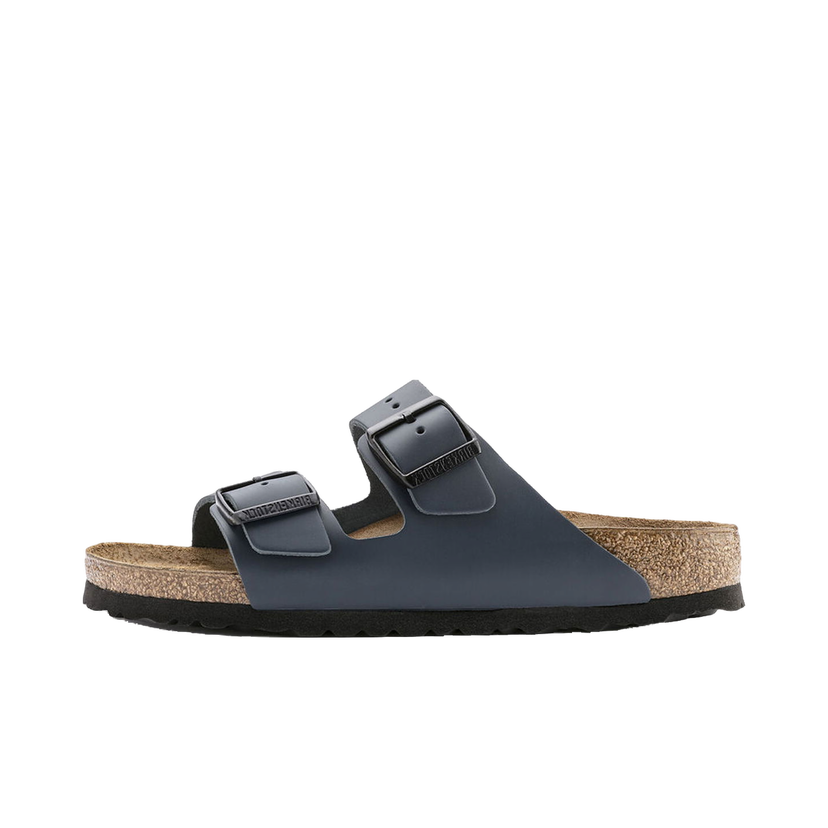 Tenisice i cipele Birkenstock Arizona Natural Leather Narrow Fit Tamnoplava | 51153