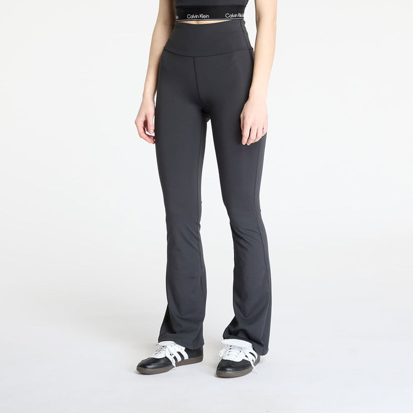 Tajice CALVIN KLEIN Calvin Klein Sport Modern Flare Leggings Siva | LVGWS5L611 UB1
