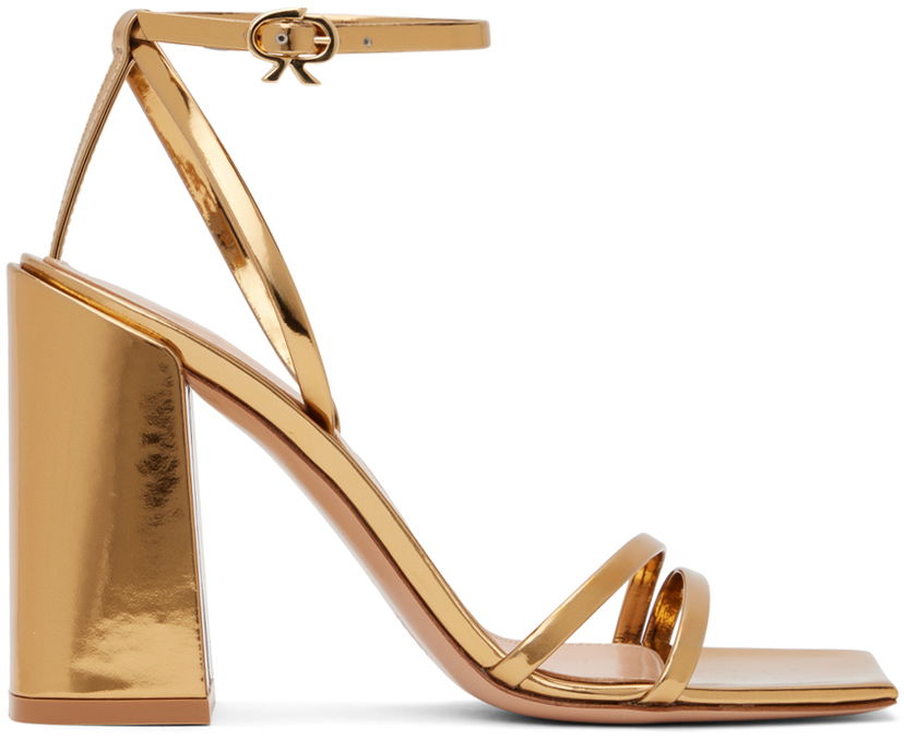 Dodaci Gianvito Rossi Gianvito Rossi Heeled Sandals Metalik | G32336.95RIC.MET