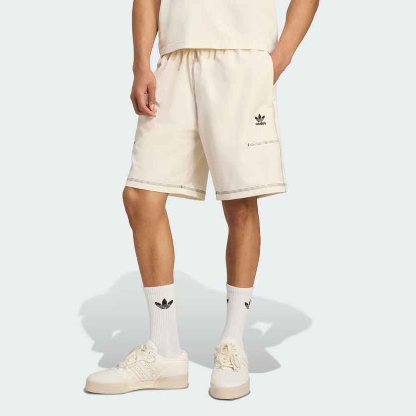Kratke hlače adidas Performance Trefoil Essentials Shorts Bež | KA8541