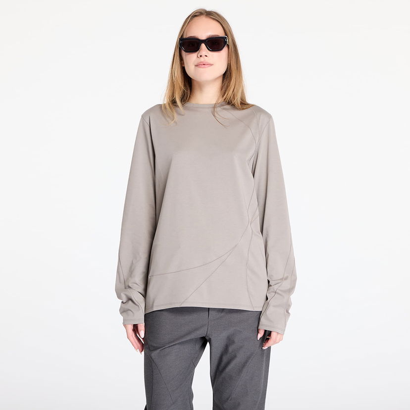 Majica kratkih rukava Post Archive Faction (PAF) 7.0 Long Sleeve Center T-Shirt Siva | 70TLSCWG-GRY