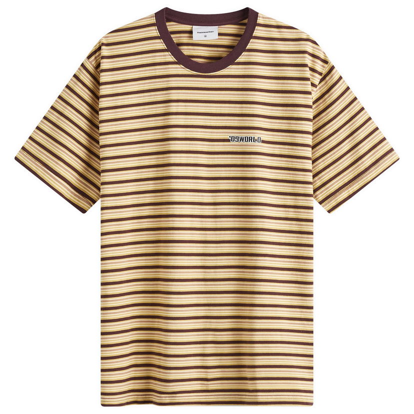 Majica kratkih rukava thisisneverthat Stripe T-Shirt Smeđa | TN243TTSST04-BRN