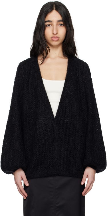 Džemper TOTEME TOTEME Puffed Cardigan Crna | 252-WRT0465-YA0160, 0