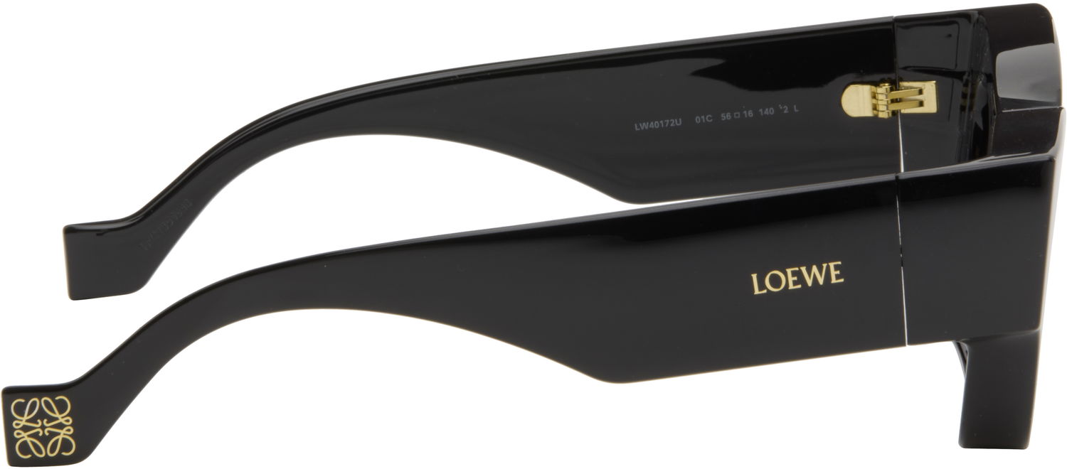 Sunčane naočale Loewe Paula's Ibiza Goggle Rectangle Sunglasses Crna | LW40172UM5601C 840126861488, 1