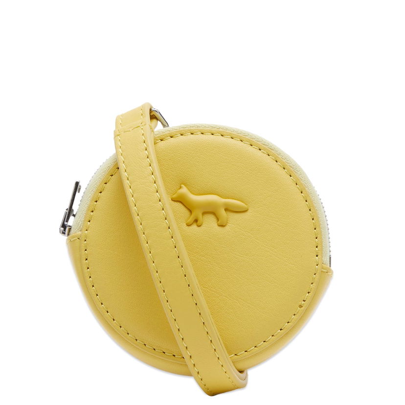 Novčanik MAISON KITSUNÉ Cloud Zipped Coin Purse Žuta | MW05347LC0045-P318