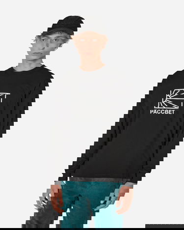 Majica kratkih rukava PACCBET Big Logo T-Shirt Crna | PACC11T010 1, 0