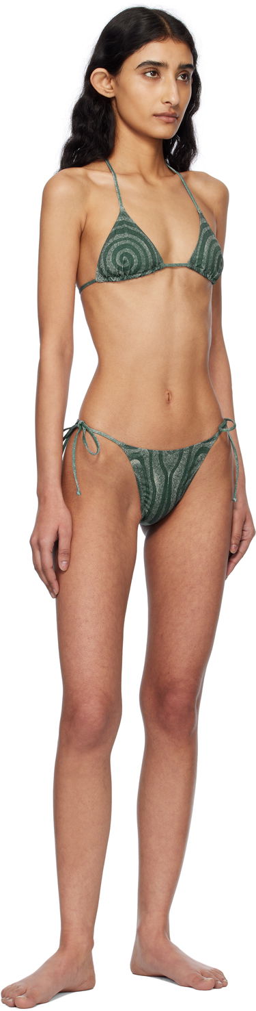 Kupaći kostimi Jean Paul Gaultier Jean Paul Gaultier 'The Spirale' Bikini Zelena | 25/34-F-BS024-J587-0351, 3